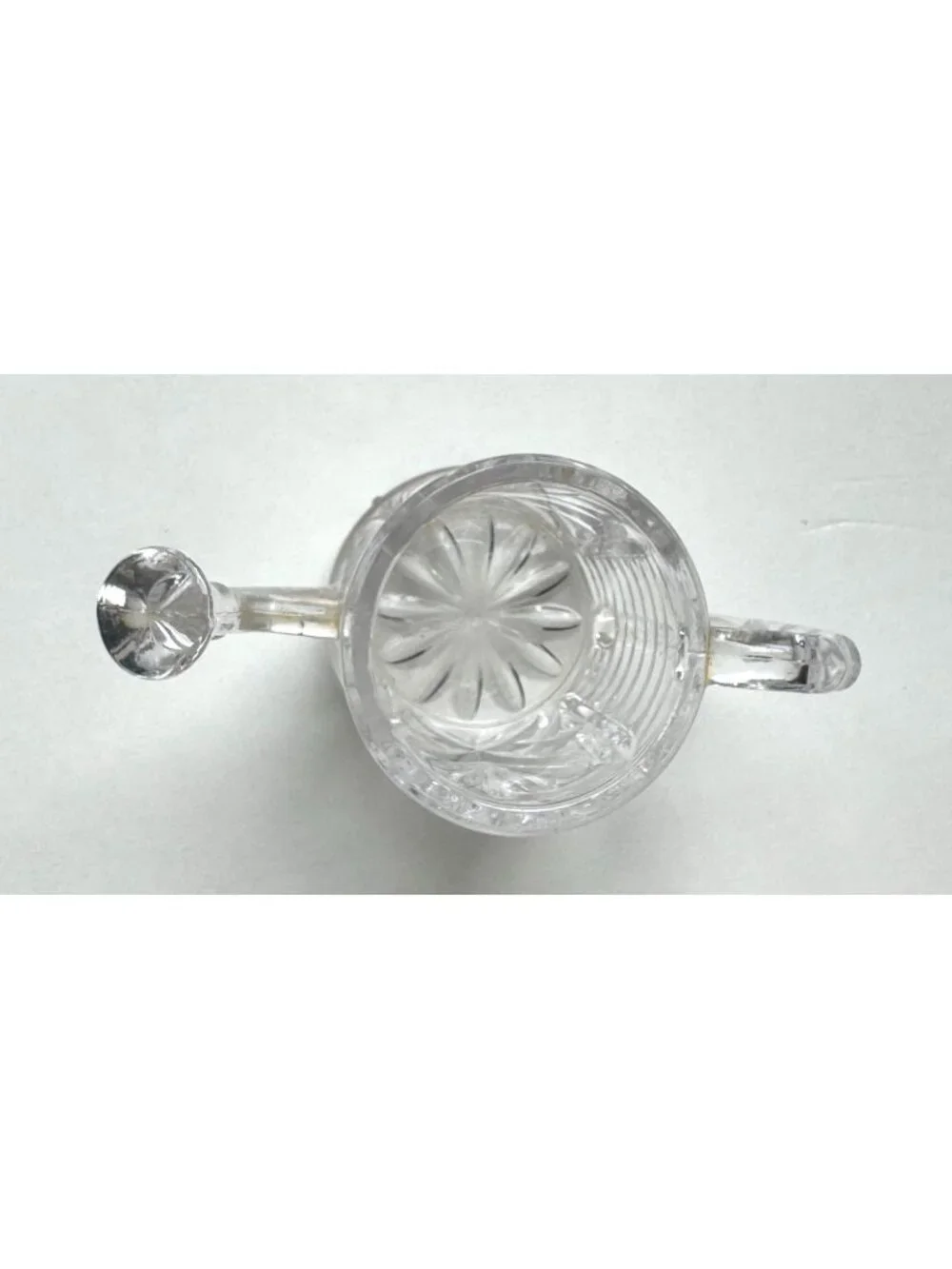 Miniature Lead Crystal Watering Can Toothpick Holder
